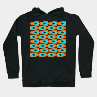 retro seventies style pattern Hoodie